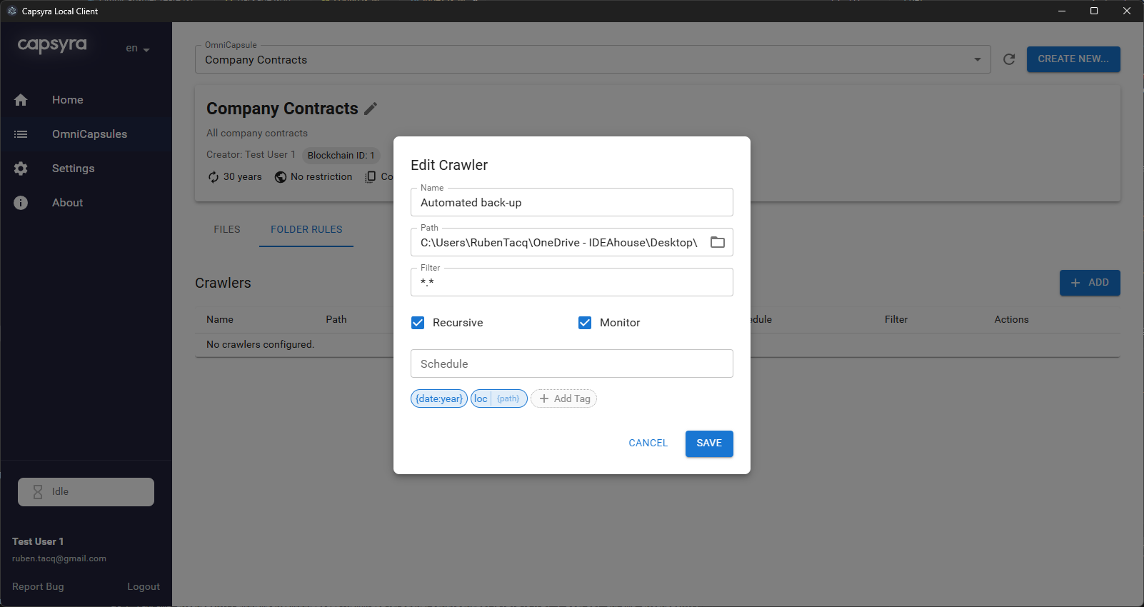 Capsyra App Screenshot 3